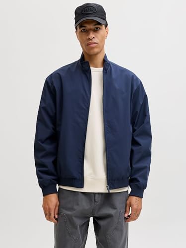 Jjecharge Stand Collar Bomber Noos, Blazer Azul Marino, X_s Hombre, Blazer Azul Marino, XS