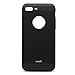 Moshi Armour for iPhone 7 Plus Case, Military-Grade Drop-Protection, Metallic Finish, Hybrid Material for Shock Absorption & Scratch-Resistant, Raised Bezel, Onyx Black