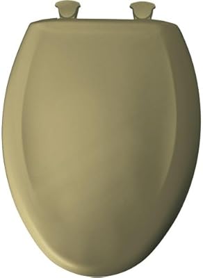 Bemis 1200slowt 125 Lift Off Plastic Elongated Slow Close Toilet Seat Avocado Brown Amazon Com