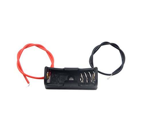 WAYLLSHINE 12 Pcs/1 Dozen 12V 23A Battery Spring Clip Black Plastic 1x23A Battery Case Holder Box 4. - //medicalbooks.filipinodoctors.org