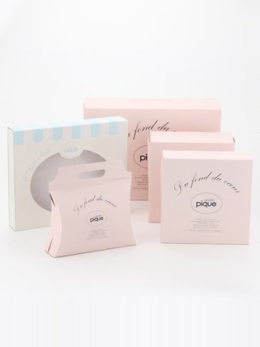 Amazon ジェラート ピケ ハンカチ Giftbox 2 Pnk S S ハンカチ