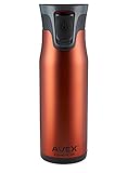 AVEX Vex Highland Auto Seal Thermal Mug, Orange, 20 oz.