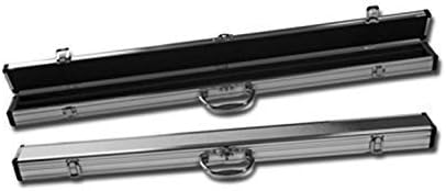 ClubKing Ltd Chrome Hard Case for 2 Piece Cue