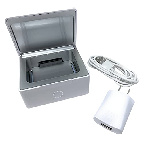 PerfectDry LUX | World's Fastest Hearing Aid Dryer, Dehumidifier Accessory | UV-C Ultraviolet Light Box Kit | Removes Sweat & Moisture from Hearing Aids, Airpods, Wireless Earbuds, Ear Amplifiers