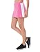 SYROKAN Women's Athletic Performance Skort With Built In Shorts Sport Skirt Hot Pink S