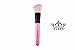 PUEEN 5 Piece Pink Synthetic Hair Travel Makeup Brush Set in Travel Bag - Includes 8 Different Brushes-BH000008