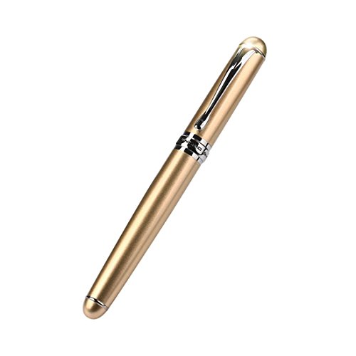 JinHao X750 Fountain Pen Matte Frosted Deluxe Black Extra Fine Nib (J)