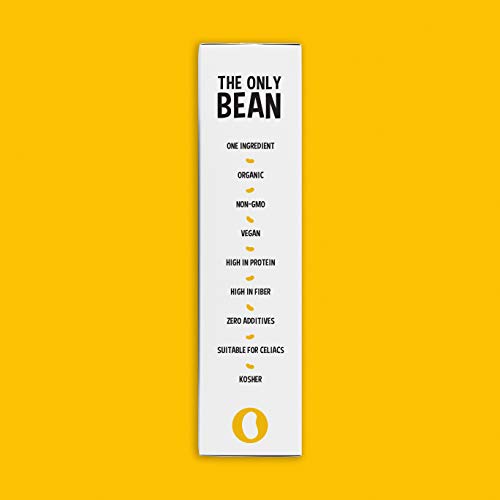 The Only Bean - Organic Soy Bean Spaghetti Pasta, Gluten Free Noodles (8oz) (6 Pack)