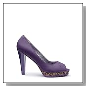 Purple Shoes For Women Just Cavalli Shoes -(F-02-Sc-24319)