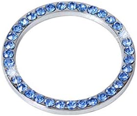 OHDREAM Cars One-Key Engine Start Stop Ignition Push Button Cover Decorative Rhinestone Crystal Ring