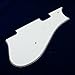 (E62) Custom Guitar Pickguard for Harmony Rocket 2 Pickups H54 H56,3ply White