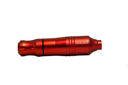 Javelin X Tattoo Pen & Permanent makeup Rotary Machine Cartridge Liner Shader (Templar Red)