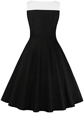 Amazon Simgahuva レディース ドレス ワンピース Aライン 50年代60年代 ファション ロリータ 結婚式 Black Xxl ワンピース チュニック 通販