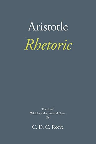 Amazon.com: The Art of Rhetoric (Oxford World's Classics