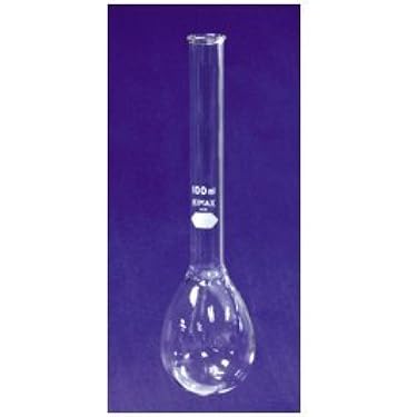 Chemglass 25 mL 14/20 Glass Heavy Rotary Evaporating Recovery Flask CG