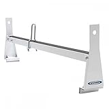 Werner VR404-W Steel Van Rack 3rd Bar for Vans with Flat Roof Tops and Rain Gutters (Ford/GM)