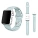 Apple Watch Band, Shielda Soft Smart Watch Replacement Band Sport Band For Apple Watch [3 pieces of straps are included for 2 lengthes] (42MM Turquoise)