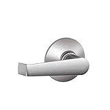 Schlage F10CS V ELA 626 Elan Light Commercial Passage Lever, Satin Chrome