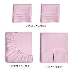 Full Size 4 Piece Sheet Set - Comfy Breathable