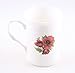 Autumn Poppy Chintz - Fine English Bone China Mug - England