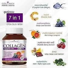 Amazon Com 2 Pcs Colla Rich Collagen Contains 60 Tablets Reduce Freckles Dark Spots Reduce Acne Beauty