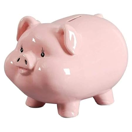 Zum Öffnen Orange Momangel 2019 Hübsche Spardose In Schweinchenform  Transparent Kunststoff Wohnaccessoires & Deko Sparbüchsen