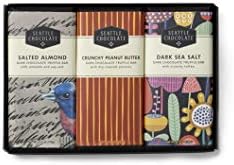 Seattle Chocolates Dark Chocolate Trio Gift Set, 7.5 Ounce
