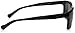 Arnette An4208 Biscuit Rectangular Sunglasses, Black/Gray, 57 mm