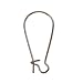 JGFinds Mixed Color Ear Wire Hooks, Silver, Bronze, Gold Tone Earring Findings, 200 Pack (1 1/2 x 5/8)