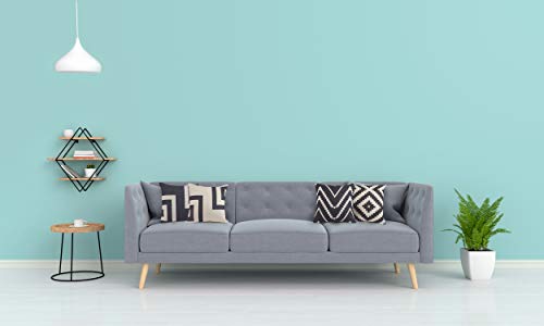 Hermosa Collection Geometric Decorative Throw Pillow Covers (4 Pc. Set) 18 x 18 Cotton Linen Squares Boho Neutral Colors Living Room Bedroom Patio Decor Couch Sofa and Bed Accessories