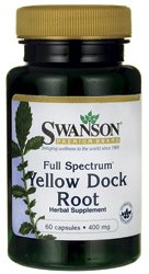 Swanson Full Spectrum Yellow Dock Root 400 Milligrams 60 Capsules Swanson Full Spectrum Yellow Dock Root 400 Milligrams 60 Capsules