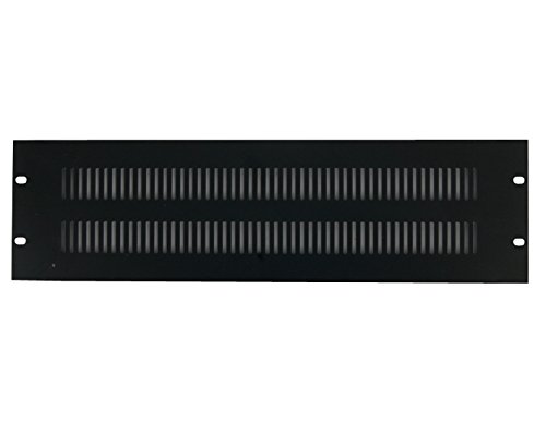 19" Vented Rack Blanking Panel/Plate - 1/2/3/4U 3U