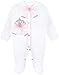 Lilax Baby Girl Jewels Crown Layette 3 Piece Gift Set 3-6 Months Pink