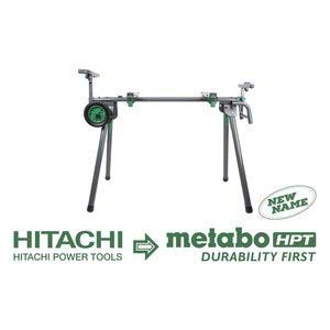 Metabo HPT UU240F Universal Portable Miter Saw Stand With Wheels, Quick-release Mounting Brackets, Accepts up to a 12-inch Sliding Miter Saw, Supports up to 400 lbs