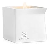 Jimmyjane Afterglow Natural Massage Oil Candle, Pink Lotus,4.5oz(127g)