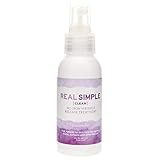 Real Simple Clean Travel-Size Wrinkle Release, Static Cling Remover, Pillow & Fabric Freshener, Out The Door No-Iron Quick Fix, USDA Certified Biobased Product, Made in USA, Lavender Scent, 3 oz