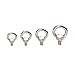 M3X9 304 Stainless Steel Screw Rings Lug Screws Lifting Rings Eyebolts Ring Screw Lug Screws Lifting Rings Eyebolts Ring Screw 10PCS