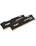 HyperX FURY Black 16GB Kit (2x8GB) 2133MHz DDR4 Non-ECC CL14 DIMM Desktop Memory (HX421C14FBK2/16)