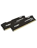 HyperX FURY Black 16GB Kit (2x8GB) 2133MHz DDR4 Non-ECC CL14 DIMM Desktop Memory (HX421C14FBK2/16)