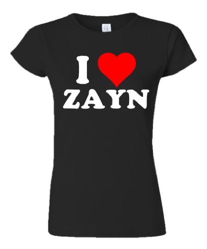 I love zayn juniors t-shirt - medium - black/white