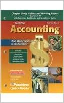 Glencoe Accounting First Year Course Chapter Study Guides And Working Papers Chapters 1 29 9780078739866 Mcgraw Hill Education Books Glencoe Accounting First Year Course Chapter Study Guides And Working Papers Chapters 1 29 9780078739866 Mcgraw Hill Education Books