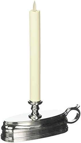 Luminara Darice Flameless Window Candle Lamp - Brushed Nickel