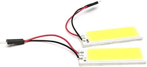 2pcs 12V Xenon HID White 36-COB LED Dome Map Light Bulbs Car Interior Panel Lamp