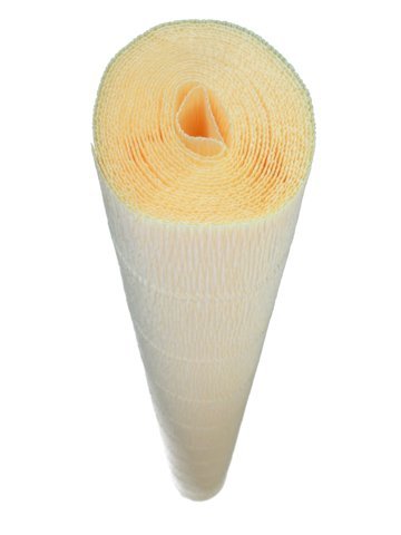 Premium Italian Crepe Paper Roll Heavy-Weight 180 gram - 577 French Vanilla