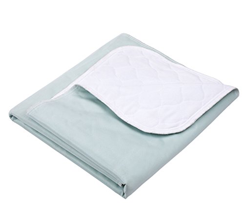 Waterproof Washable Incontinence Bed pad,34" x 52",Non-Slip Reusable Absorbency Underpads Sheet Mattress Protector for Adults, Kids and Pets