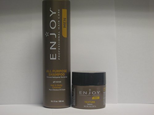 Enjoy Men All Purpose Shampoo 10 1 Oz Enjoy Men S Hair Texture
