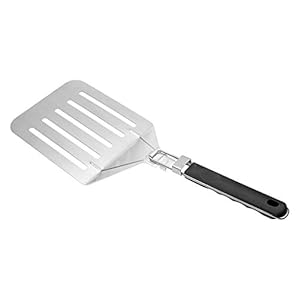 Guangcailun Folding Pizza Peel RVS Pizza Peel staal vouwen pizza met Inklapbare handgreep Cake Spade Keuken Tool