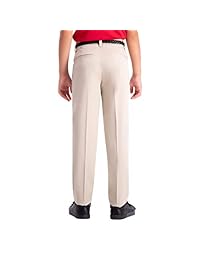 Haggar Big Boys - Pantalón de caqui para niño (talla 36-42)