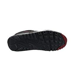 Nike mens Air Max 90, Anthracite/Black-team Red, 12