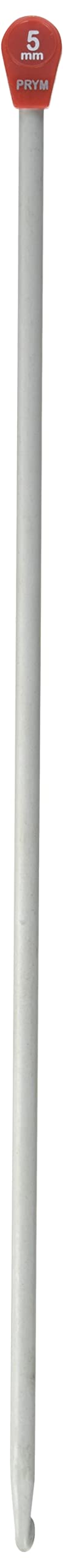 Prym - Prym Tunisian Wool Aluminium (30cm, 5.00mm) Crochet Hook - 1 Unit